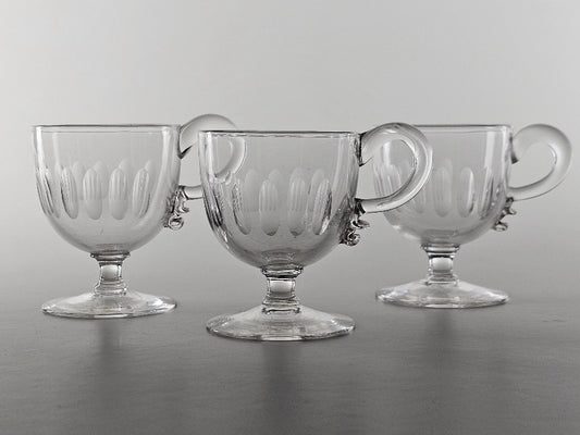 Victorian custard glasses