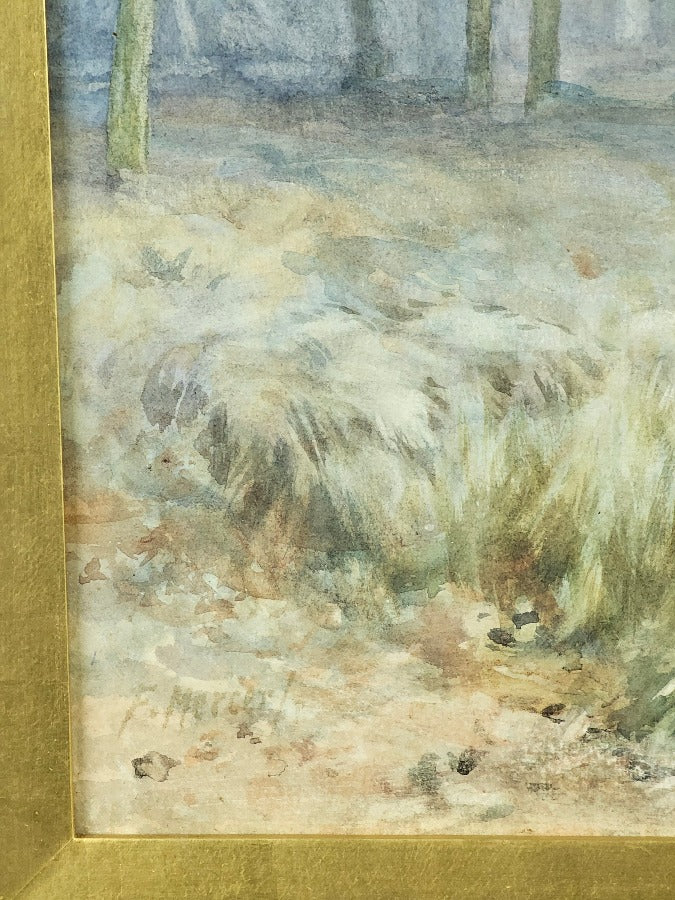 Large Watercolour Painting of Sutton Park