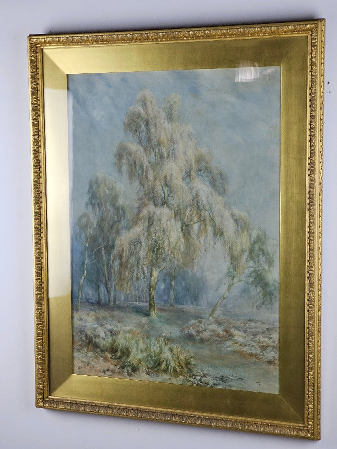 Large Watercolour Painting of Sutton Park