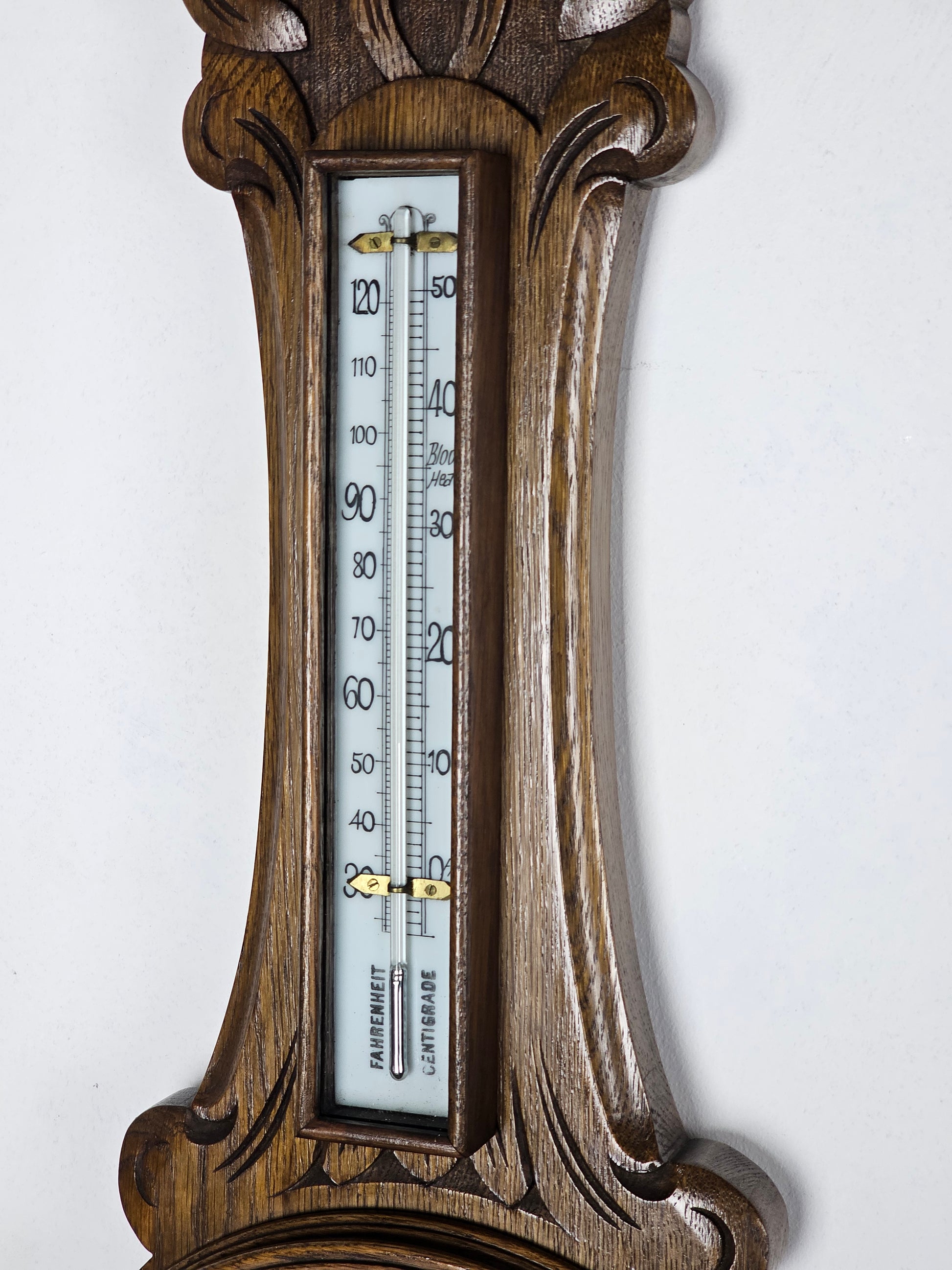 antique aneroid barometer