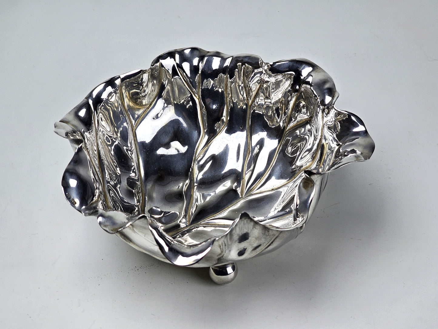 Centrepiece Lotus Leaf Bowl - Mid Century