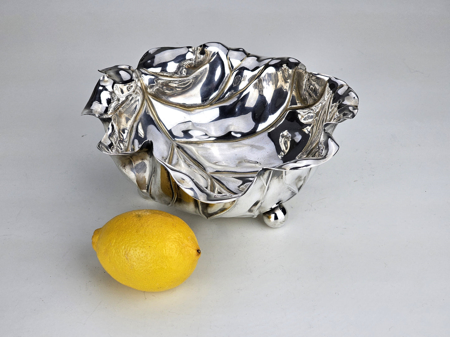 Centrepiece Lotus Leaf Bowl - Mid Century