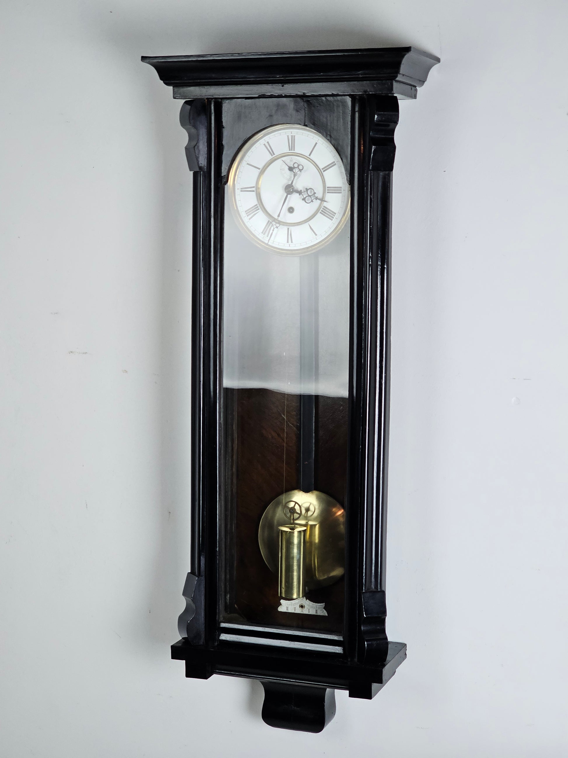 antique wall clock.