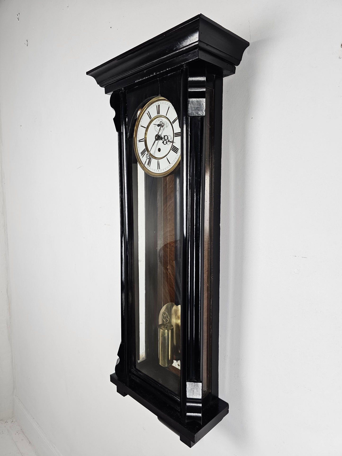 Antique Vienna Regulator Wall Clock