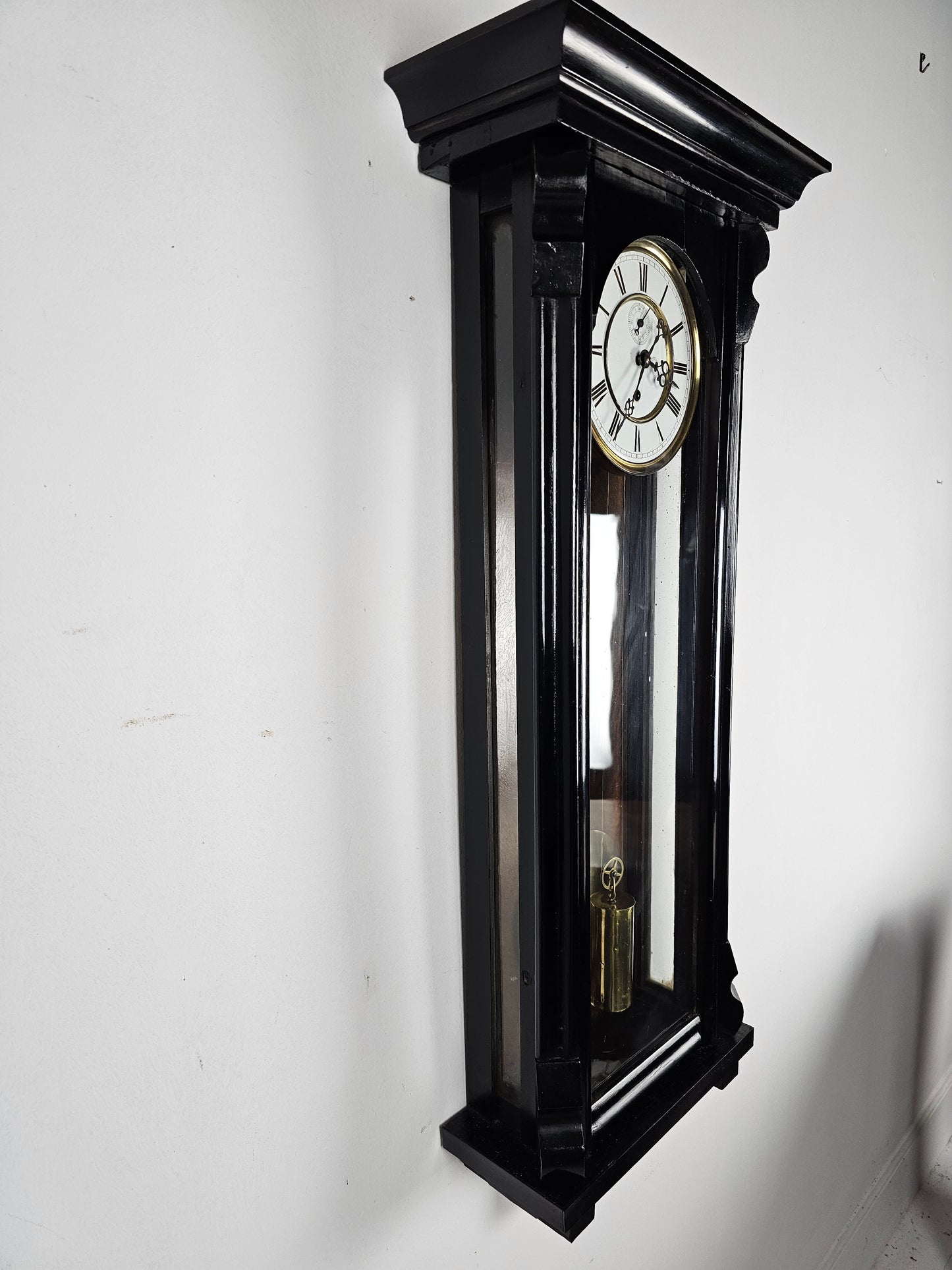 Antique Vienna Regulator Wall Clock