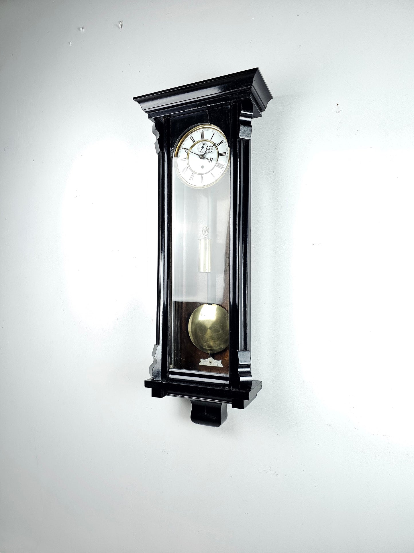 Antique Vienna Regulator Wall Clock