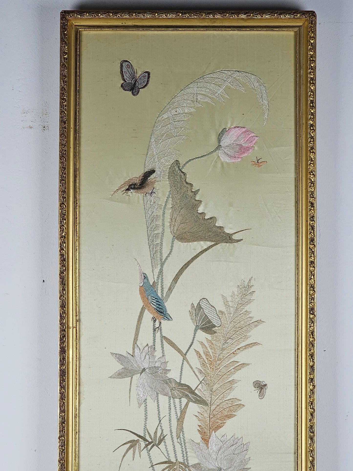 Silk Embroidered Panels