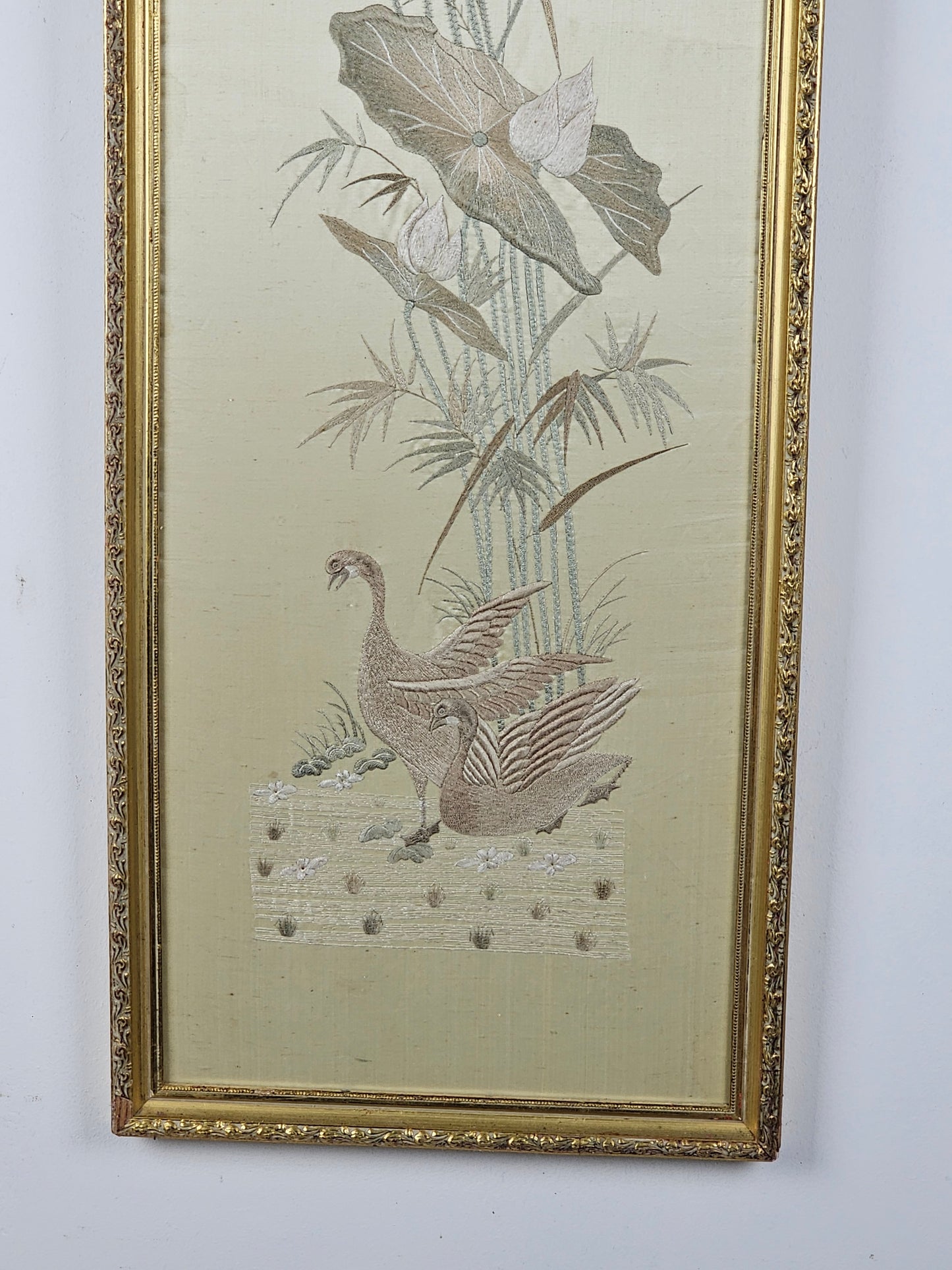 Silk Embroidered Panels