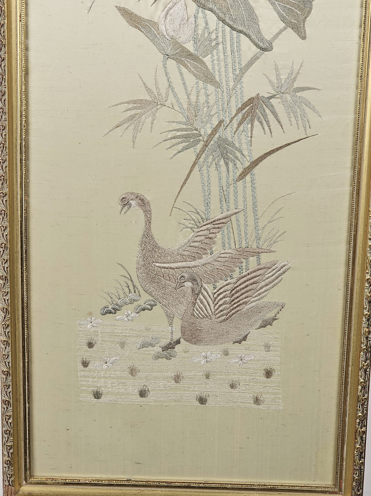 Silk Embroidered Panels