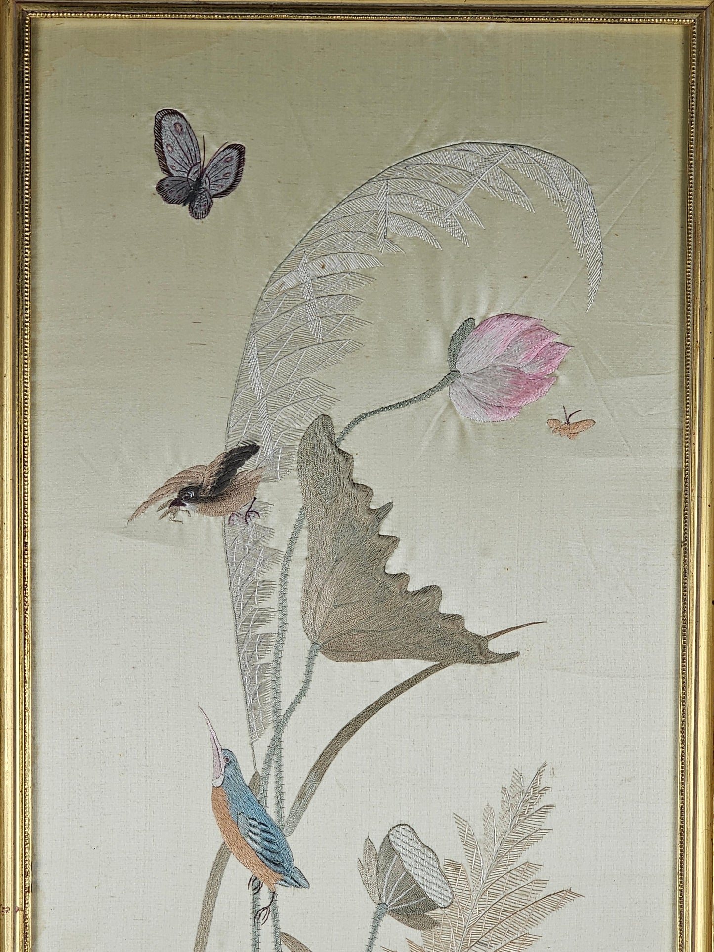 Silk Embroidered Panels