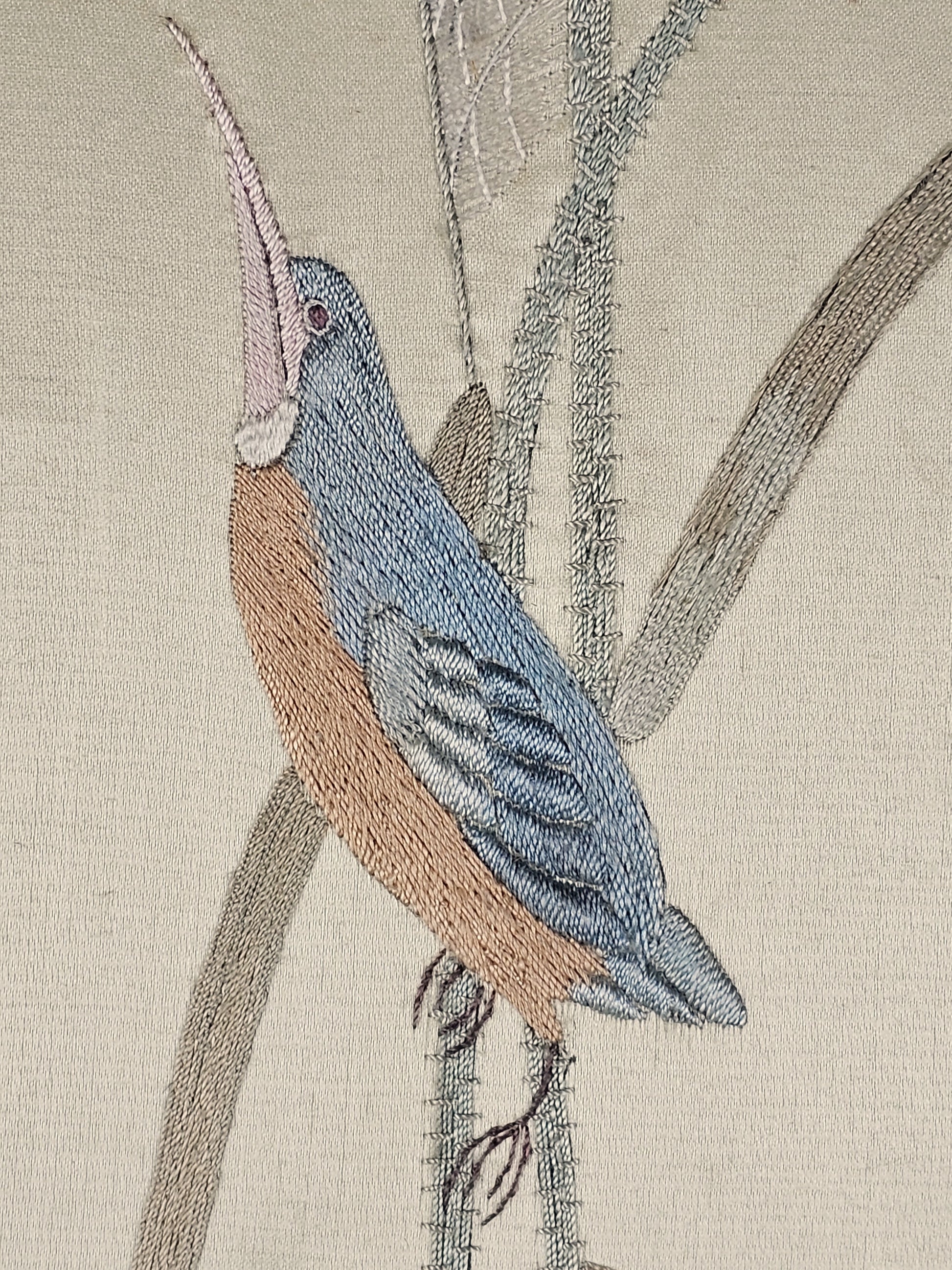silk embroidery