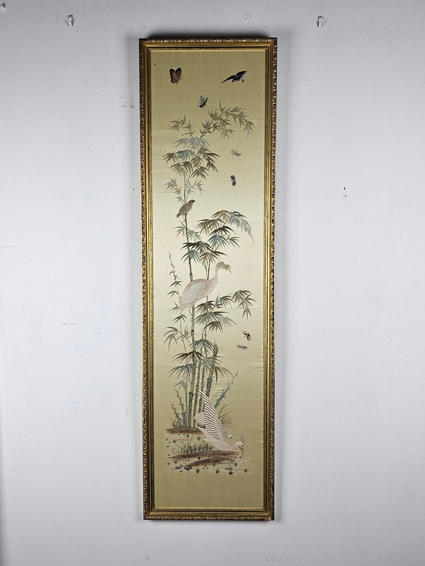 Silk Embroidered Panels
