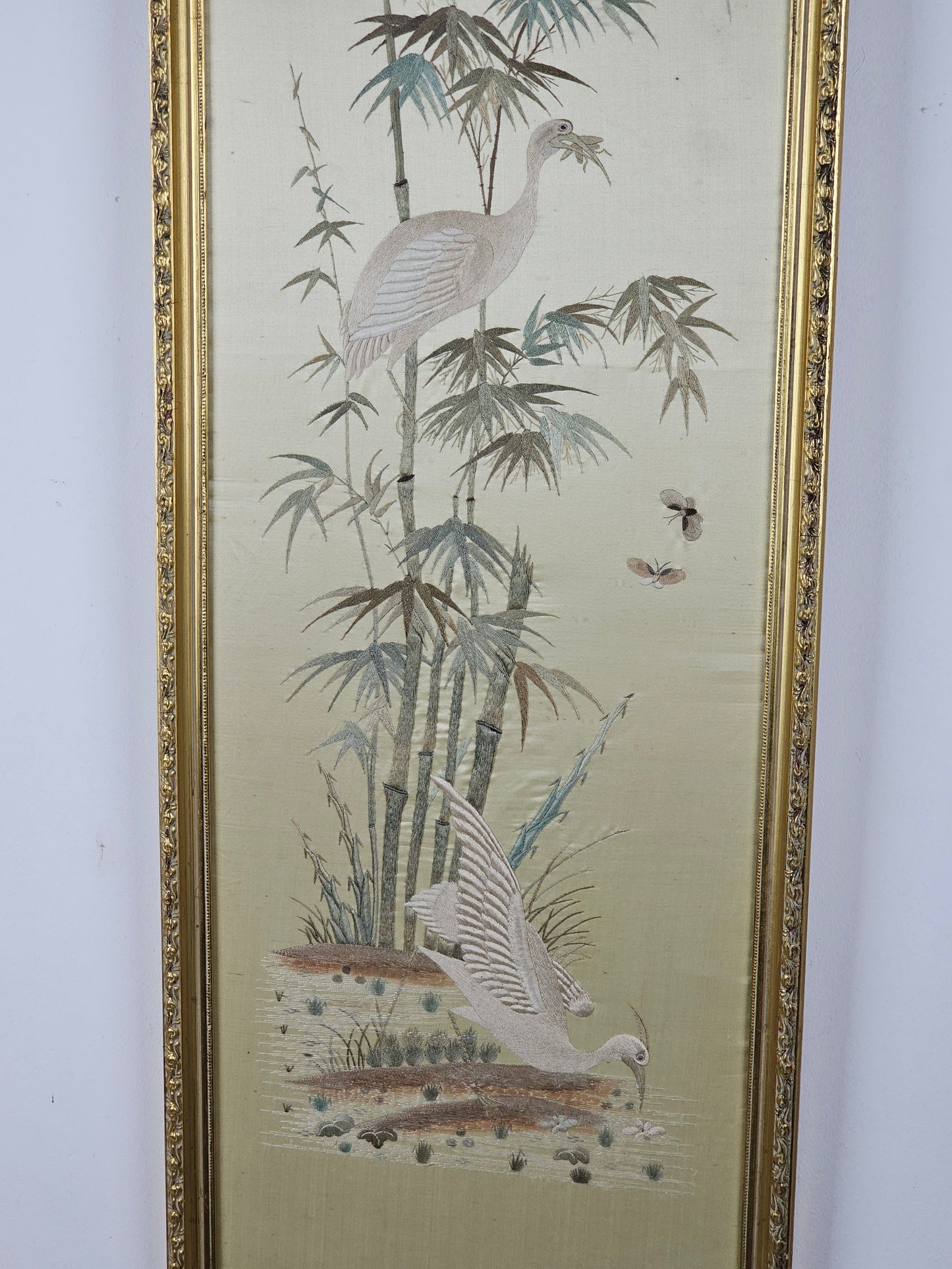 Silk Embroidered Panels