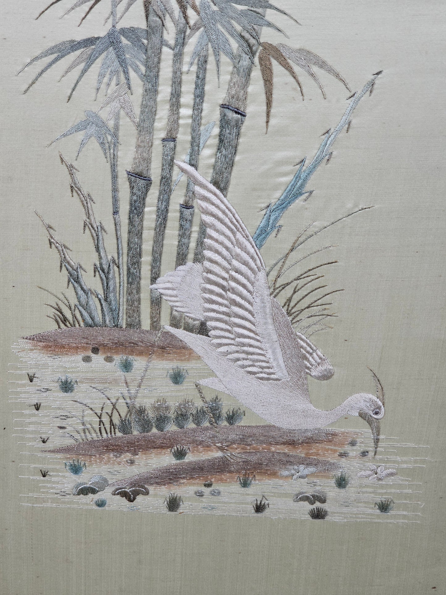 Silk Embroidered Panels