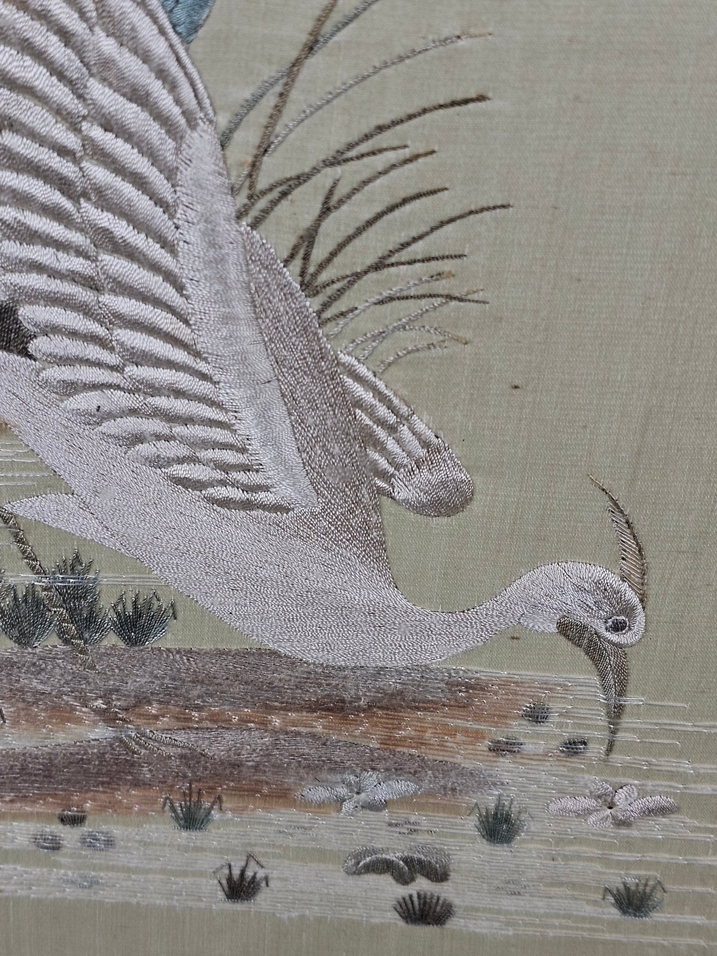 Silk Embroidered Panels