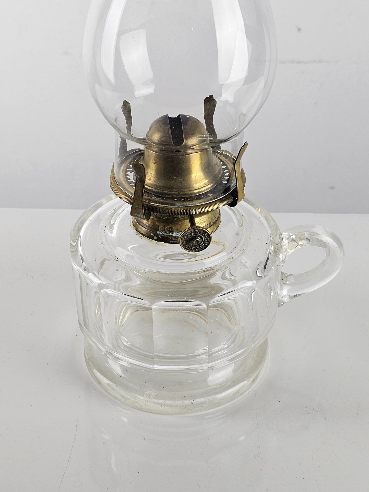 Clear Glass Vintage Oil Lamp