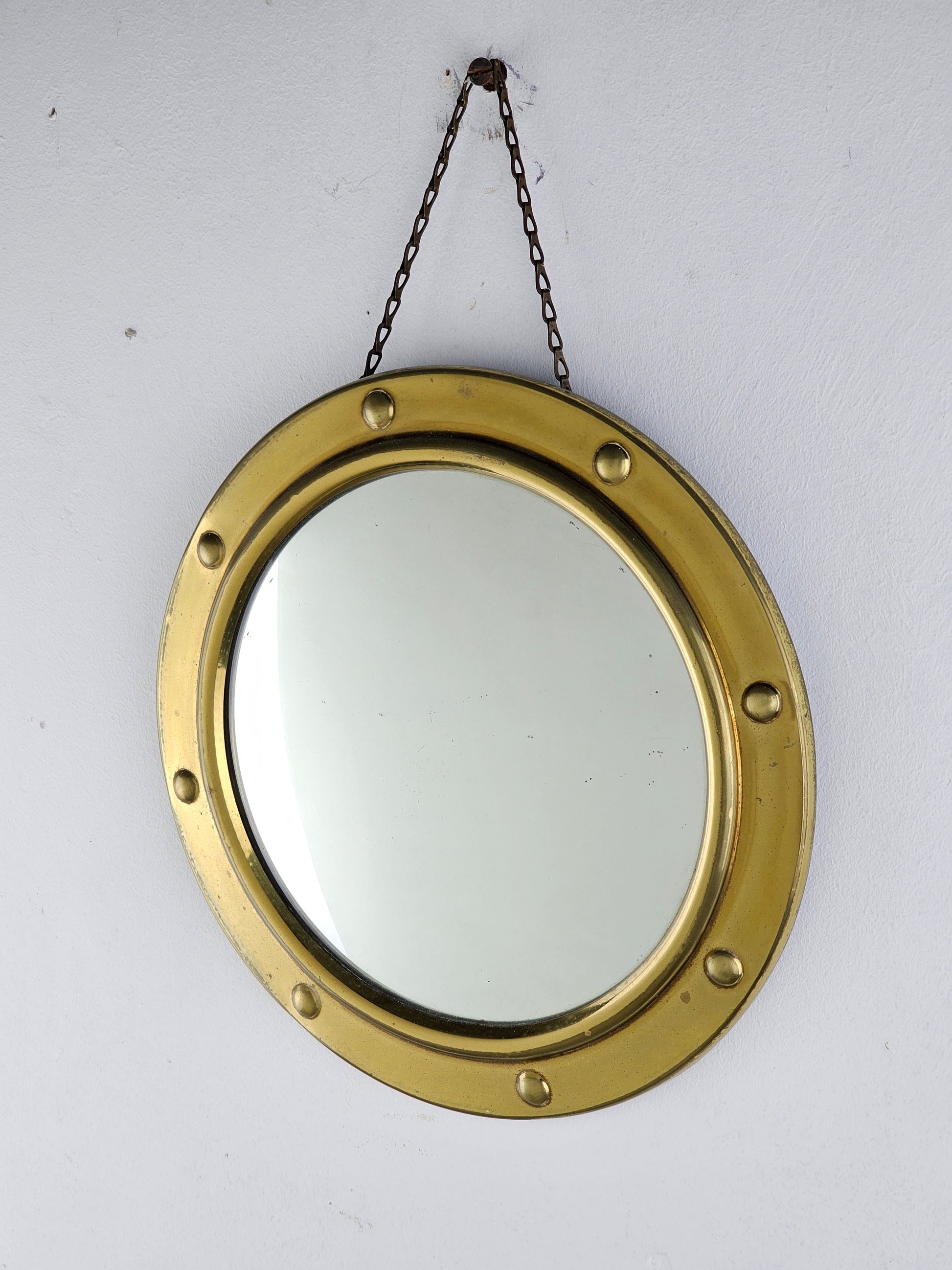 vintage convex mirror