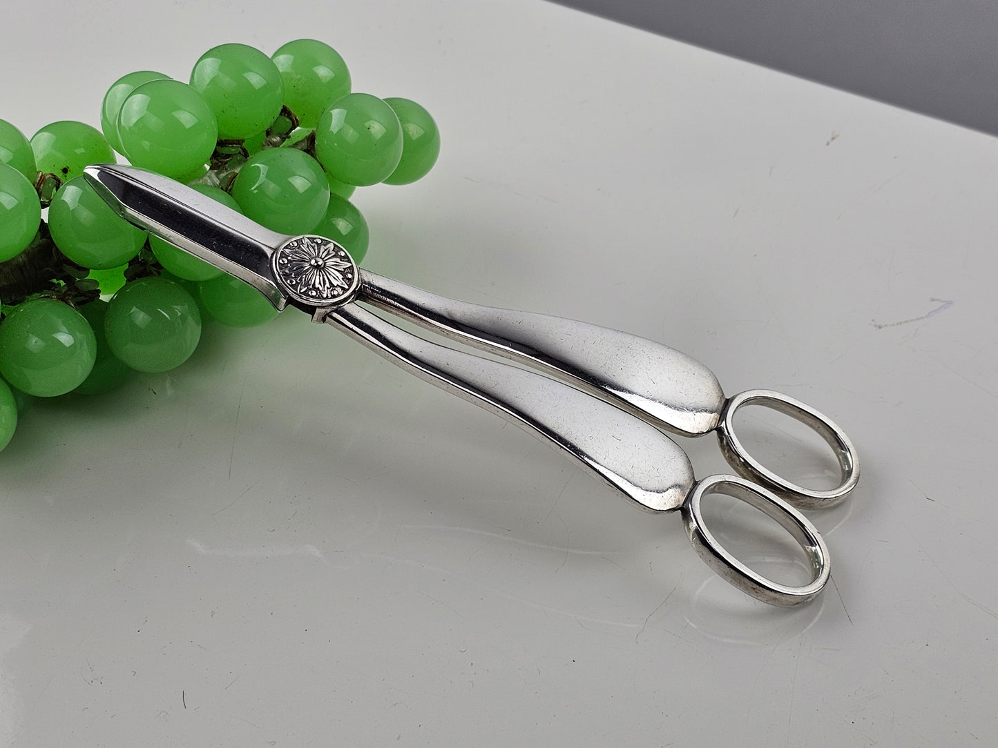 silver grape shears Mappin & Webb