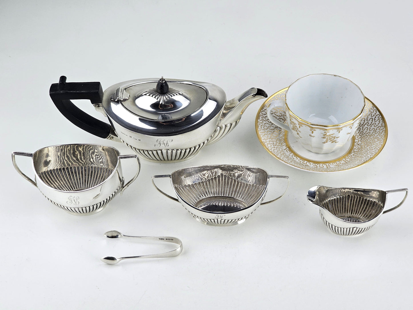 Bachelor silver tea service