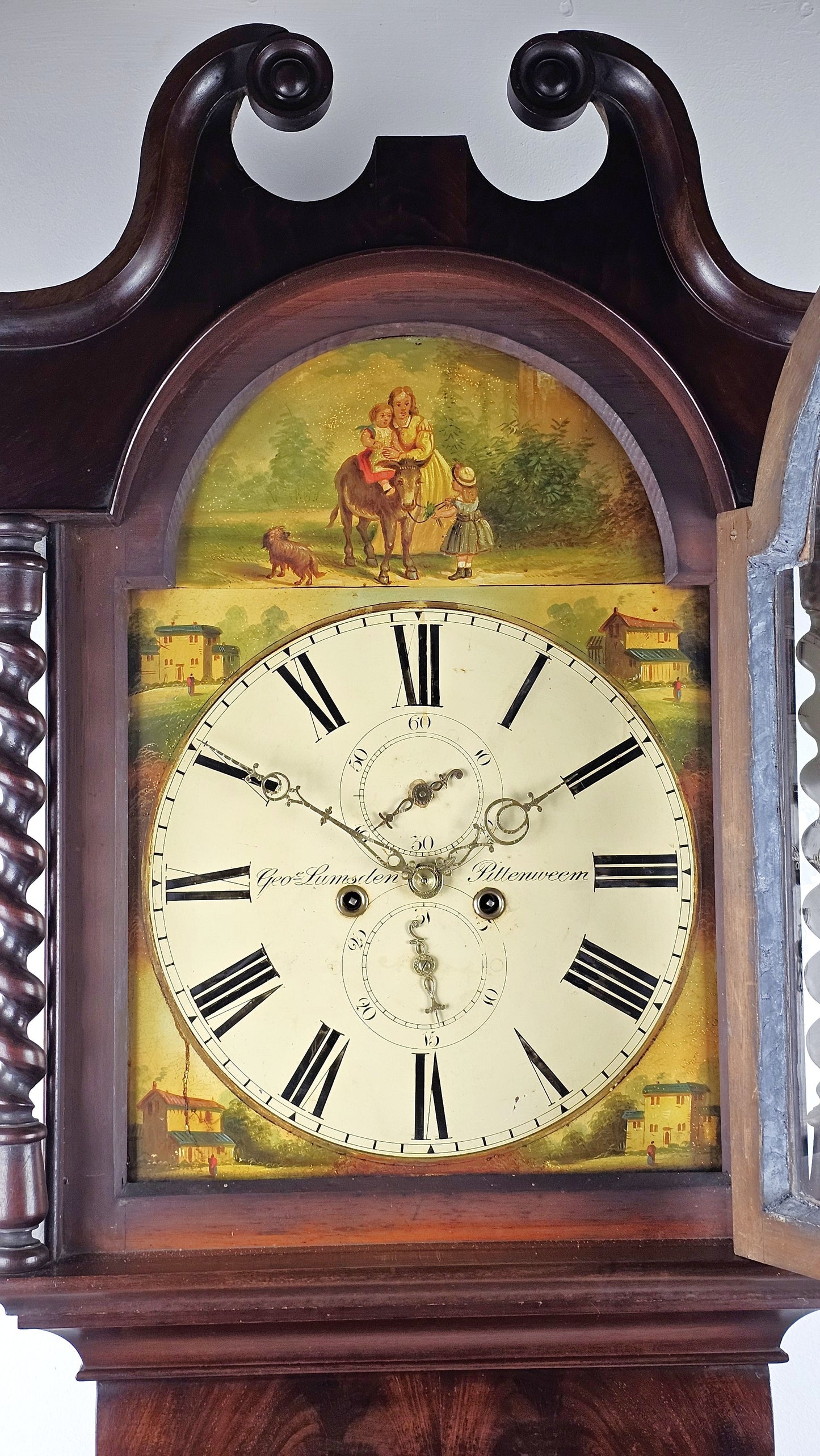 Antique clock - Geo Lumsden