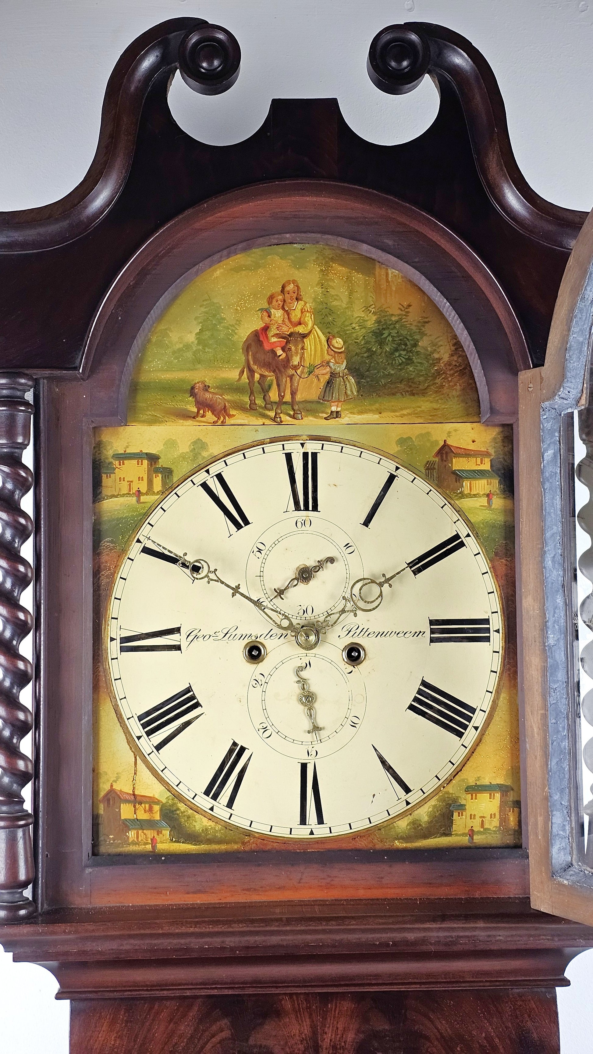 Antique clock - Geo Lumsden