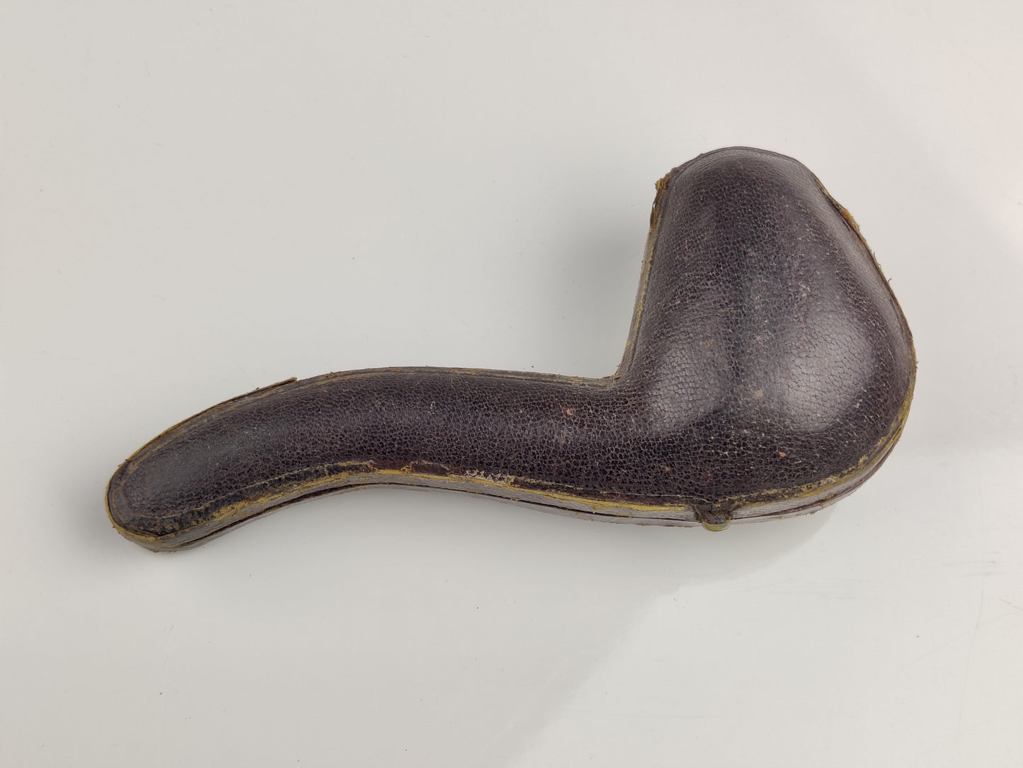 Carved Meerschaum "Bulldog" Pipe