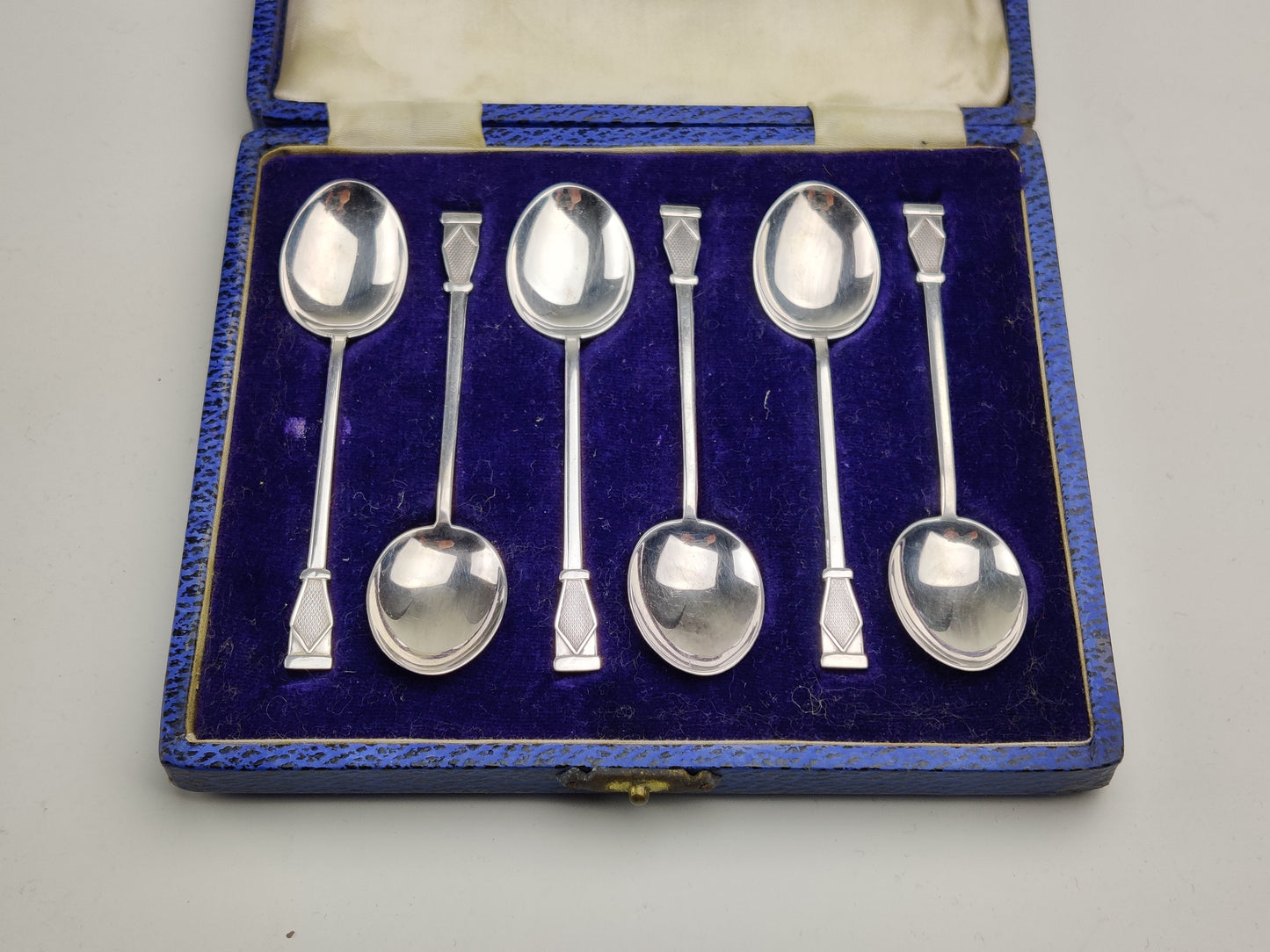 solid silver coffee spoons