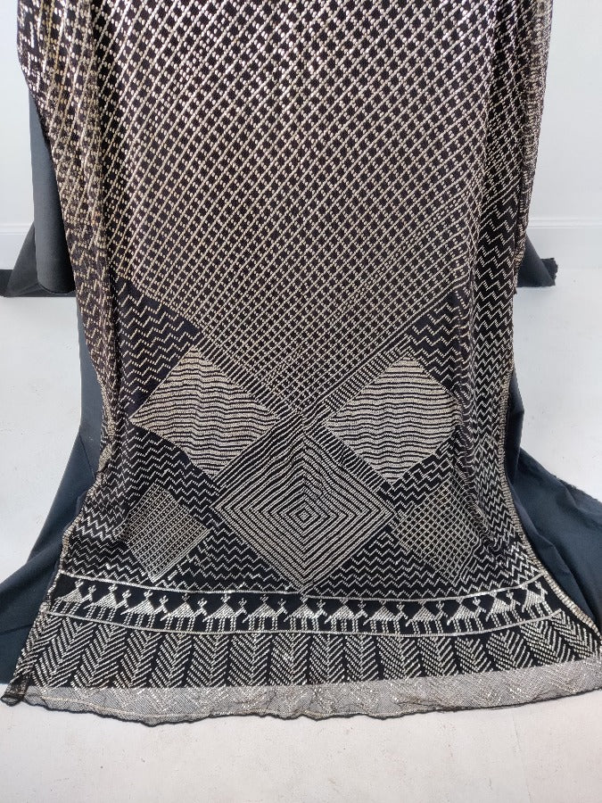 original 1920's Egyptian assuit shawl