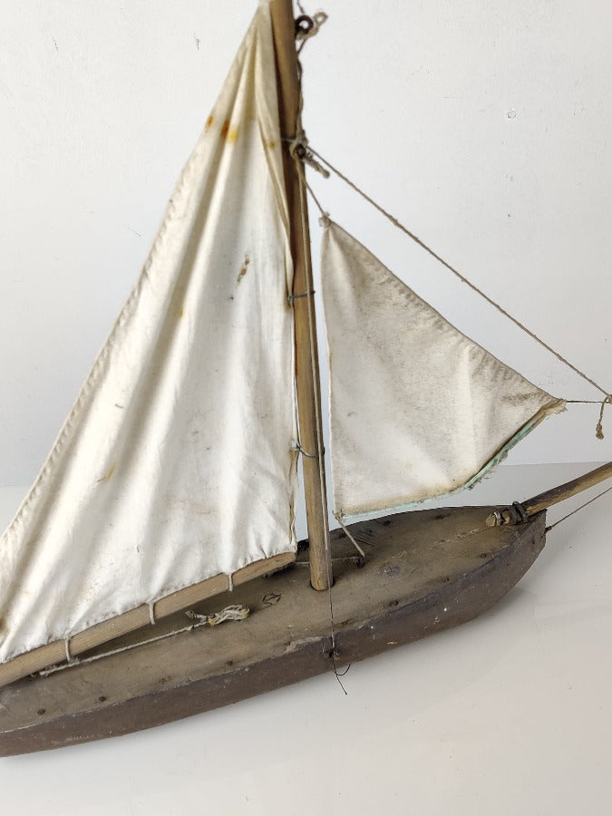 Scratch Built Pond Yacht