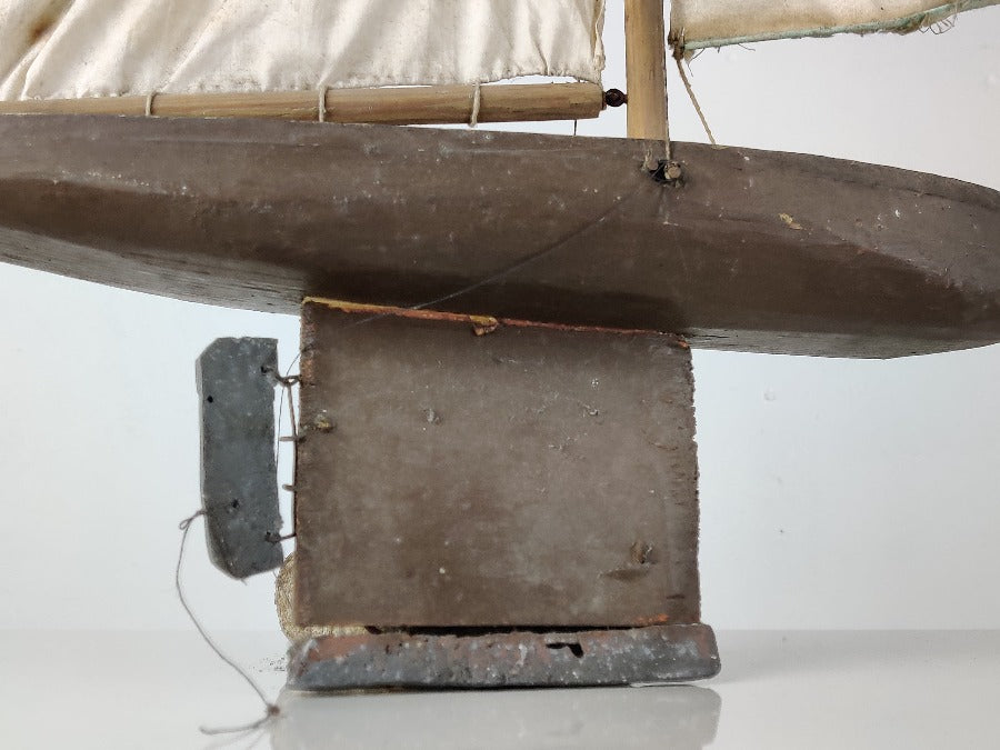 Scratch Built Pond Yacht