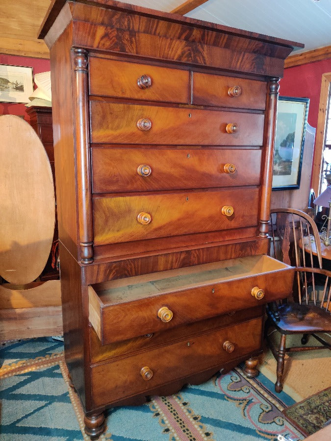 Large antique chest