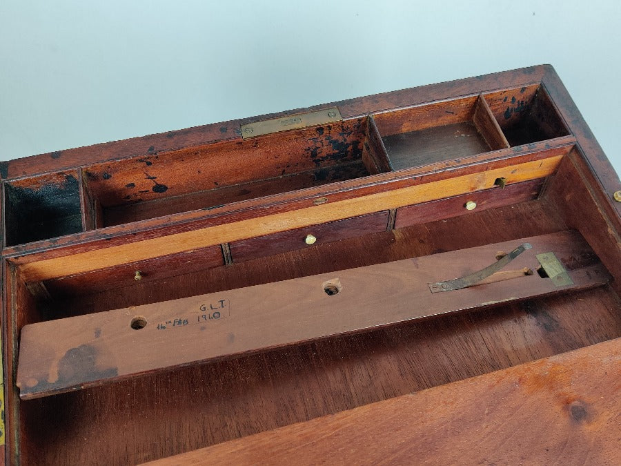 Military Campaign Writing Box/Slope