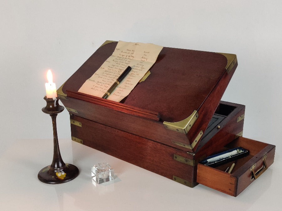 Military Campaign Writing Box/Slope