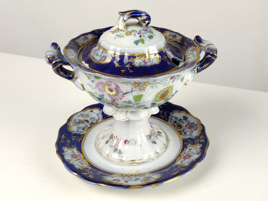 Mason's Ironstone Sauce Tureen