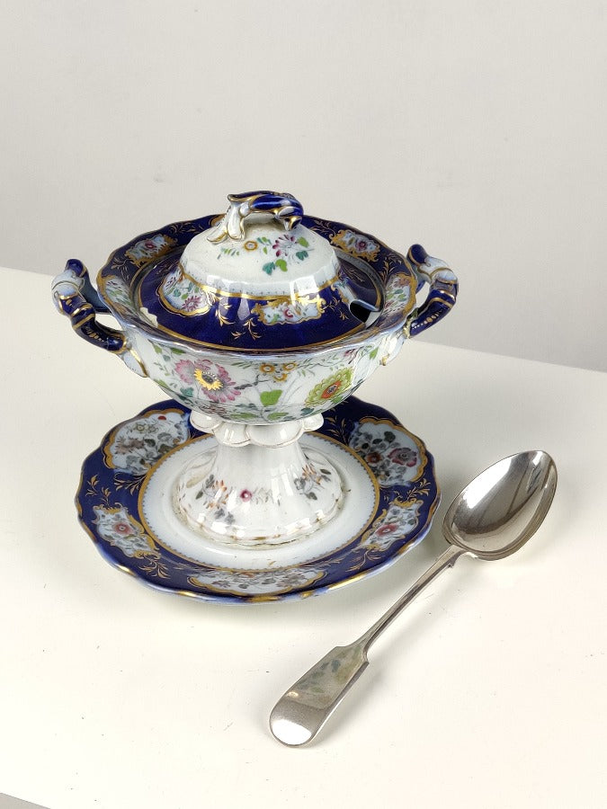 Mason's Ironstone Sauce Tureen