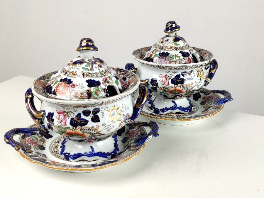 Improved ironstone tureens