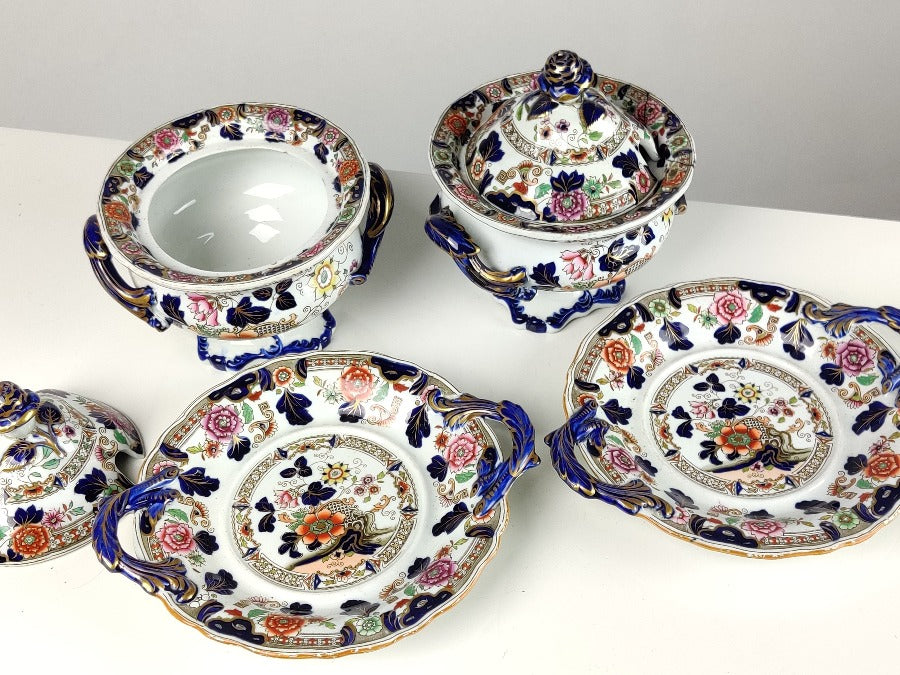 Ironstone china Sauce Tureens