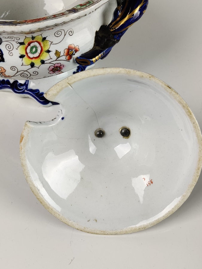 Ironstone china Sauce Tureens
