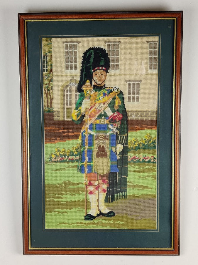 scots guards needlepoint