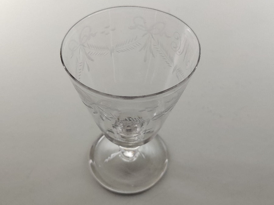 Bucket Bowl Rummer Glass