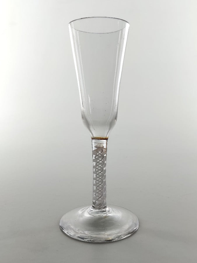 Georgian ratafia glass