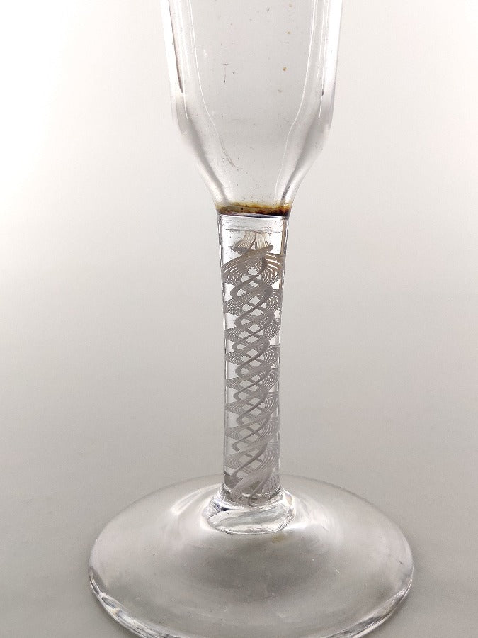 double opaque twist glass