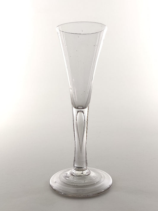 Georgian ratafia glass