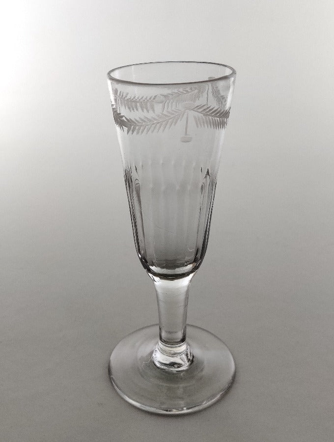 Georgian ale flute