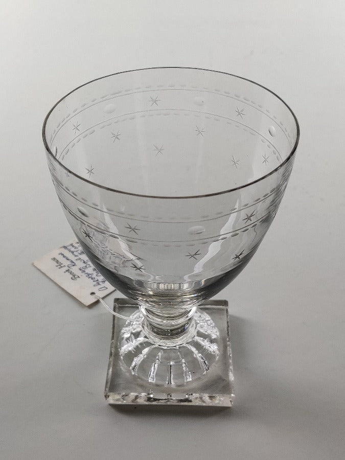 English Glass Rummer Georgian