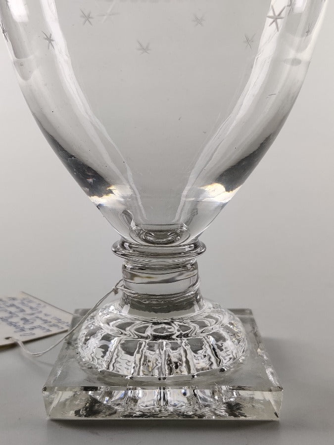 English Glass Rummer Georgian