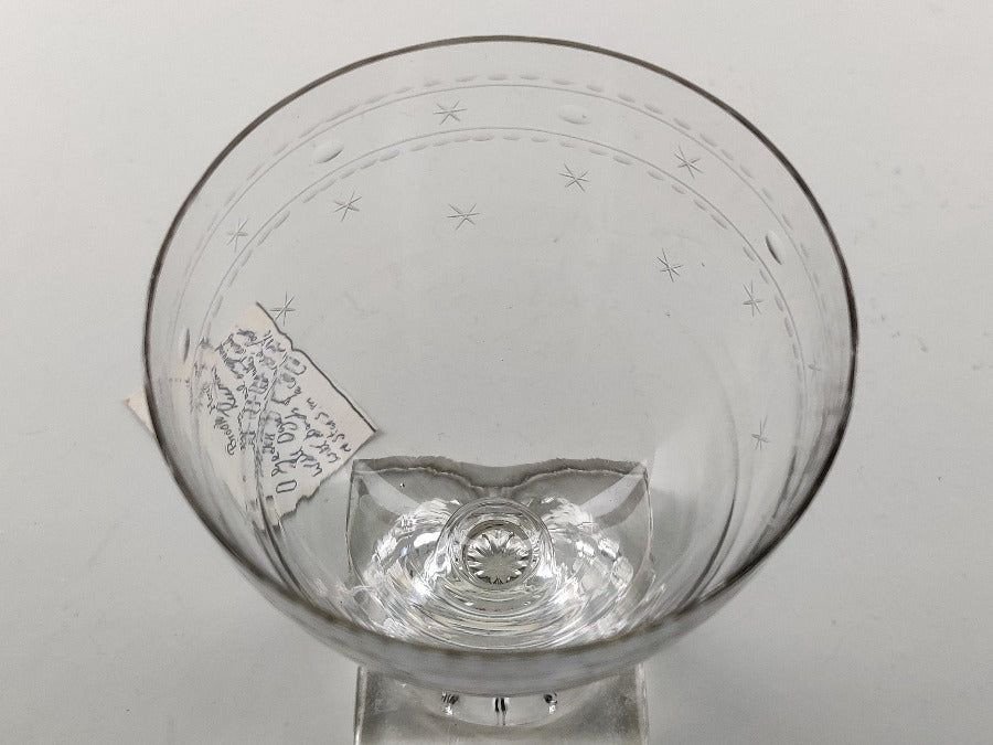 English Glass Rummer Georgian