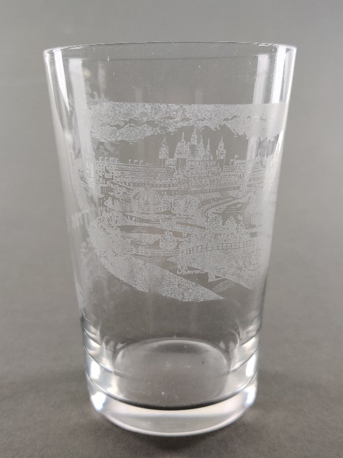 Advertising Whisky Glass