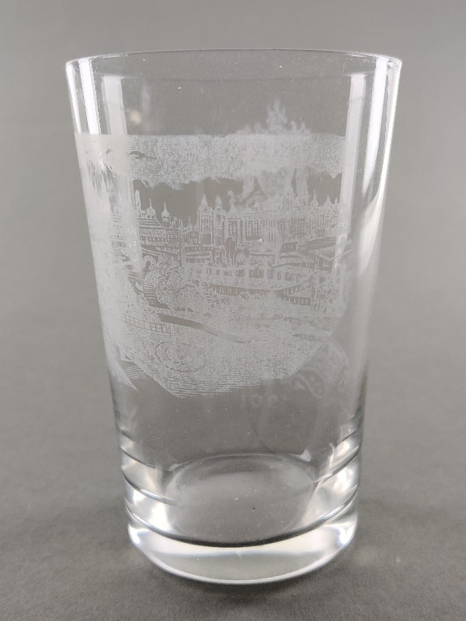 Advertising Whisky Glass