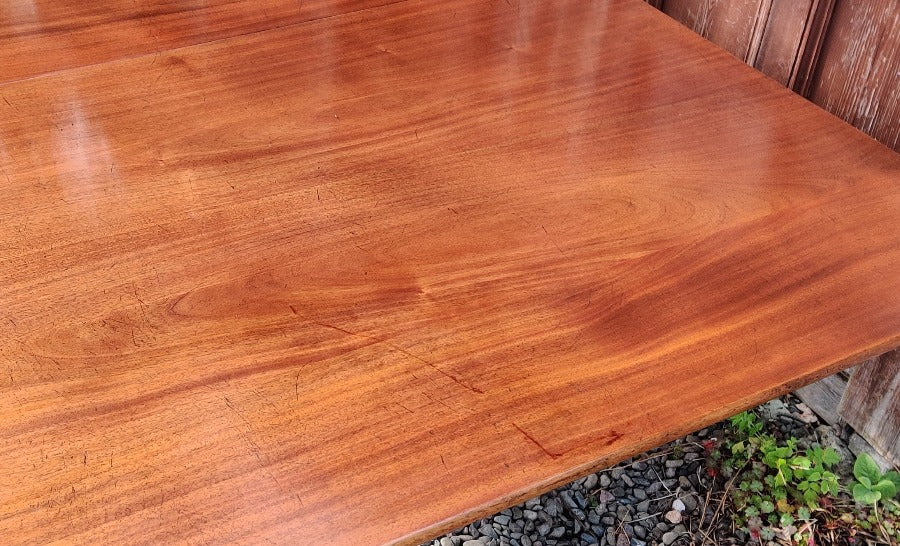 Large Georgian Style Twin Pedestal Dining Table